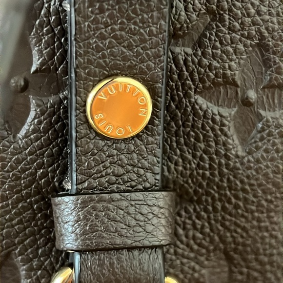 Louis Vuitton Citadine Brown Emoreinte Tote Bag with Zippered Pouch - Picture 7 of 11